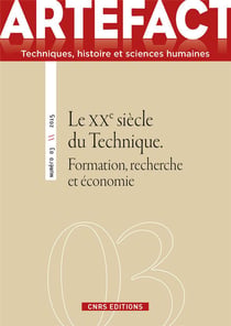 ARTEFACT n.3 : le XXe siècle du Technique - formation, recherche et économie