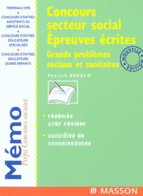 Concours secteur social epreuves ecrites - 2e edition