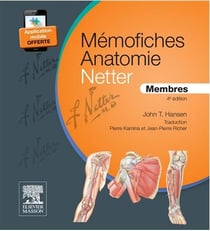 Mémo-fiches : anatomie Netter - membres (4e édition)