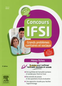 Mémo-fiches - concours ifsi - thèmes sanitaires et sociaux - mémo-fiches
