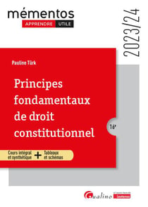 Principes fondamentaux de droit constitutionnel : Cours intégral et synthétique + tableaux et schémas (édition 2023/2024)