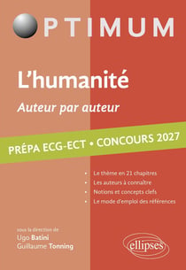 Auteur par auteur. Littérature, Philosophie, Culture générale. Prépa ECG. Concours 2027.