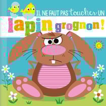 Il ne faut pas toucher : un lapin grognon !