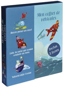 Mon coffret véhicules - train, bateau, avion