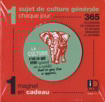 Éphéméride culture générale - 1 sujet de culture générale chaque jour