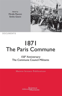 1871-2021 the Paris Commune - 150th anniversary - the commune council militants