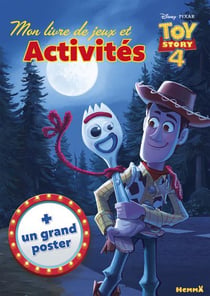 Toy story 4 - mon livre de jeux et activités