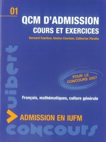 Qcm d'admission en iufm (11e édition)
