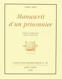 Manuscrit d'un prisonnier