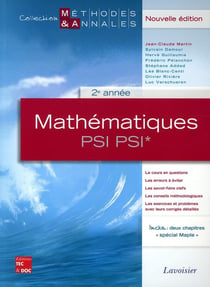 Mathématiques - 2e année PSI PSI*