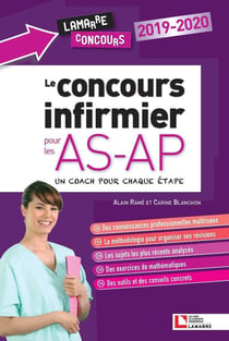 Le concours infirmier pour les as-ap - suivez le coach à chaque étape (édition 2019/2020)