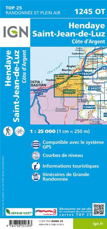 1245OT - Hendaye, Saint-Jean-de-Luz, Côte d'Argent