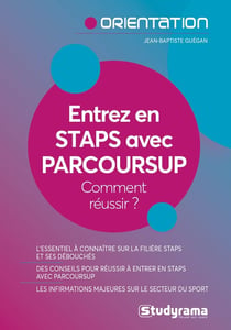 Entrez en staps avec Parcoursup - comment réussir ?