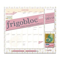 Frigobloc : Mensuel - Art Déco (édition 2026)
