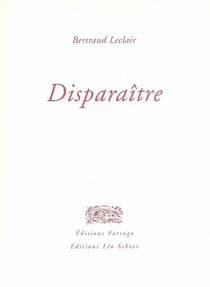 Disparaitre