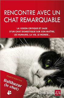 Rencontre avec un chat remarquable - pensé et écrit par Balthazar le chat