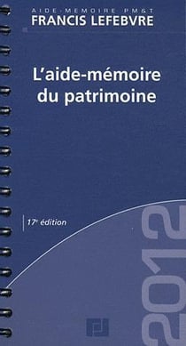 L'aide-mémoire du patrimoine