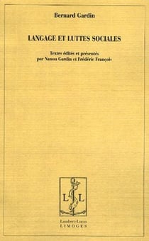 Langage et luttes sociales