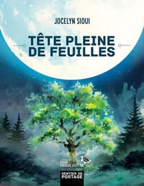 Tête pleine de feuilles