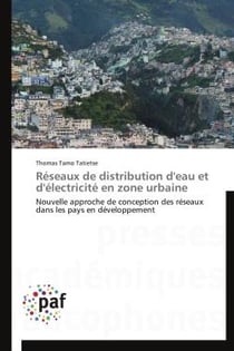 Réseaux de distribution d'eau et d'éléctricité en zone urbaine