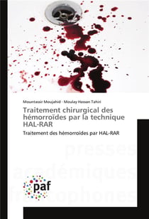 Traitement chirurgical des hemorroides par la technique hal-rar