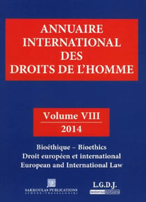 Annuaire international des droits de l'homme t.8 - 2014