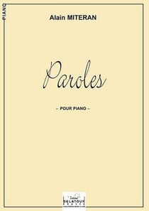 Paroles pour piano