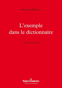 L'exemple dans le dictionnaire