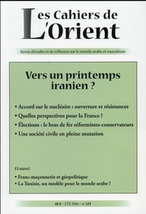 Cahiers de l'Orient n.123 : vers un printemps iranien ?