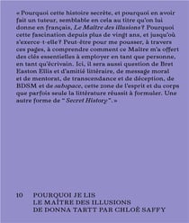Subspace : Pourquoi je lis Le Maître des illusions de Donna Tartt
