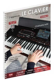 J'apprends le clavier tout simplement - Volume 2 - F2M