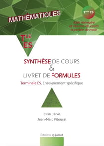 Mathématiques - synthese de cours & livret de formules - terminale ES, enseignement spécifique