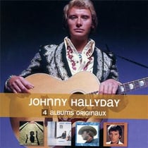 4 albums originaux : johnny hallyday