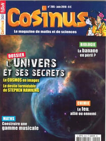 Cosinus N°205 L'univers et ses secrets - juin 2018