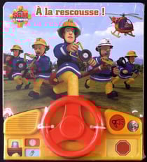 SAM LE POMPIER-LIVRE SONORE AVEC VOLANT (TP)