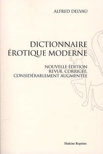 Dictionnaire érotique moderne