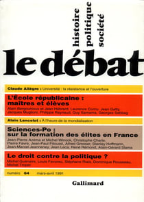 Revue le débat t.64 - mars-avril 1991