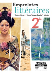 Empreintes littéraires : 2de - manuel de l'élève (édition 2019)