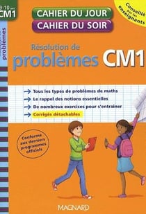 Cahiers du jour/ soir - mathématiques - résolution de problèmes - cm1 (édition 2010)