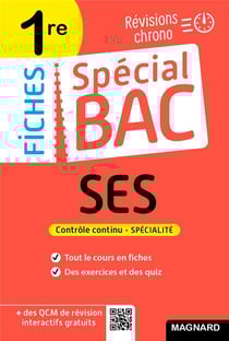 Spécial Bac Fiches SES 1re Bac 2026