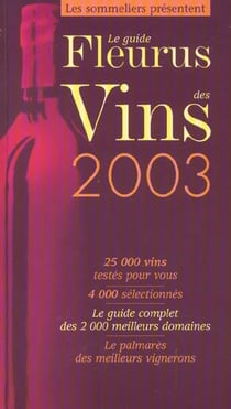 Guide des vins fleurus 2003 (le)