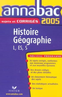 Histoire/geographie terminale l/es/s (edition 2005)