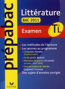 Prépabac : littérature - terminale L