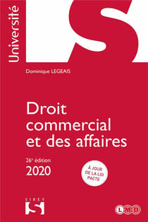 Droit commercial et des affaires (édition 2020)