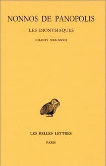 Dionysiaques Tome 10 - chapitres 30-32
