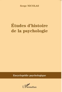 Études d'histoire de la psychologie