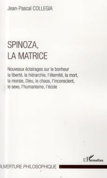 Spinoza, la matrice - nouveaux éclairages sur le bonheur la liberté, la hiérarchie, l'éternité, la mort, la morale, Dieu, le chaos, l'inconscient, le sexe, l'humanisme, l'école