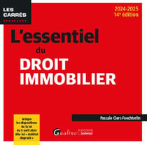 L'essentiel du droit immobilier