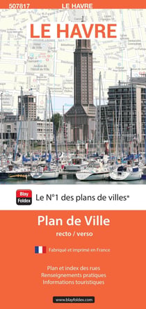 Le Havre : Plan de ville (édition 2024)
