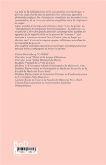 Une approche phénoménologique de la complexité en médecine ostéopathique